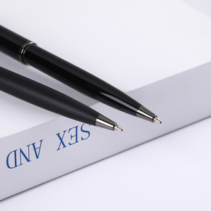 Sang Trọng Chất Lượng Cao Kim Loại Bút Bi Tấm Màu Đen Rắn Mô Hình Sống Động Rắn Clip Có Tính năng Crozzling Rồng Tùy Chỉnh - Product Image 3