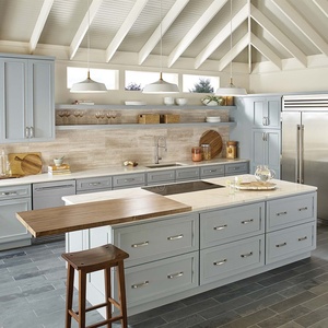 Vermonhouzz <strong>Flat</strong> <strong>Pack</strong> Customized <strong>Kitchen</strong> Design Shaker Lacquer Modern <strong>Kitchen</strong> Cabinet with <strong>Island</strong> - Product Image 6