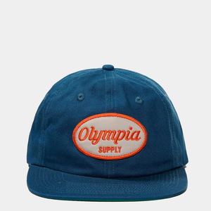 Gorra de Béisbol Snapback de 6 Paneles con Logotipo Personalizado OEM, Bordado de Algodón, Visera Plana Azul, Estilo Moderno - Product Image 2