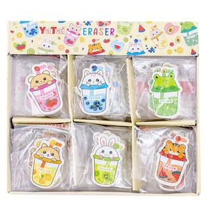 可爱饮料造型卡通儿童文具铅笔橡皮幼儿园礼物批发学习用品创意 - Product Image 5