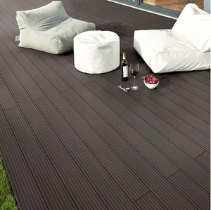 Plancher de terrasse extérieur en Wpc/Tuiles de terrasse à emboîtement en Wpc/Terrasse composite à emboîtement étanche - Product Image 6