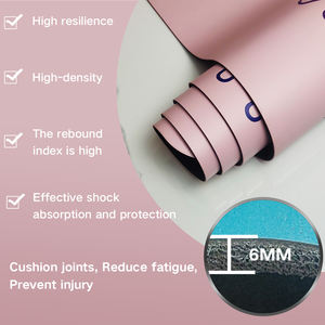 Vente en gros forme de matériau personnalisé PVC rond PU <span class=keywords><strong>TPE</strong></span> tapis de yoga imprimé en caoutchouc naturel, rouleau en vrac <span class=keywords><strong>pas</strong></span> <span class=keywords><strong>cher</strong></span> tapis de yoga - Product Image 2