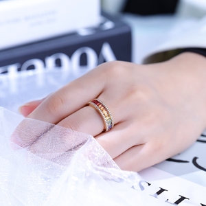 Bague de luxe en or massif 18 carats, diamants naturels de haute qualité, saphirs, bague de fiançailles, cadeaux personnalisés pour femmes, anniversaire - Product Image 2