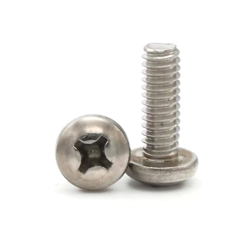 #10-32 Phillips Pan Head Machine Screw 316 Stainless Steel