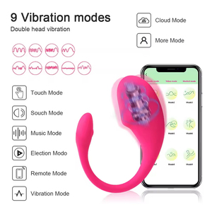Silicone femminile per adulti vibratore per giocattoli sessuali App stimolatore di controllo remoto biancheria intima da indossare Didol vibratore per le donne - Product Image 3