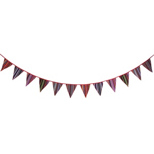 Guirnalda <span class=keywords><strong>de</strong></span> Banderines Vintage Estilo Gitano para Decoración <span class=keywords><strong>de</strong></span> Camping, Banderas Colgantes para Exteriores, Guirnalda <span class=keywords><strong>de</strong></span> Banderas para Fiestas - Product Image 3
