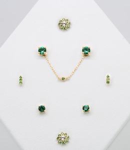 เครื่องประดับสั่งทำพิเศษ ต่างหูทองแท้ 9k 10k 14k 18k PT ทองคำขาว ทองคำเหลือง ทองคำชมพู เพชรแล็บ/พลอย ผลิตจากโรงงาน - Product Image 3