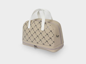 <span class=keywords><strong>Sac</strong></span> de voyage et de golf multifonction en cuir, fermeture éclair, grande capacité, léger, portable, avec compartiment à chaussures - Product Image 3