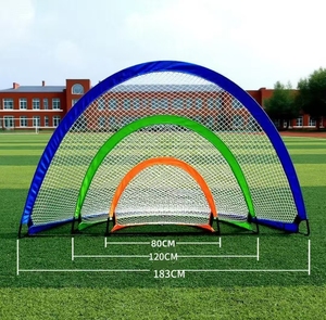 But de football pliable en tissu Oxford avec poteaux en fibre de verre, écologique, facile à transporter, pour enfants - Product Image 3