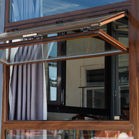 Ventanas Plegables Superiores e Inferiores de Aleación de Aluminio