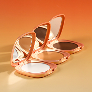 Eigenmarke Make-up 6 Farben wasserdichtes gepresstes Pulver volle Abdeckung Ölkontrolle gepresstes Pulver - Product Image 2