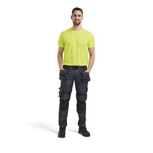BLAKLADER - 333110113300L T-shirt avec protection UV Jaune-EAN 7330509520765 T-SHIRTS DE TRAVAIL ET POLO - Product Image 3