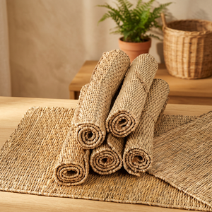 Nouveau tapis en jute antidérapant, doux et soyeux, tapis moelleux pour chambre à coucher, personnalisé, jacquard géométrique, adapté aux animaux domestiques - Product Image 3