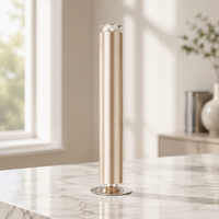 Diffuseur d'arômes à atomisation sous vide de luxe, silencieux, rechargeable par USB, sans eau, avec lumières LED, pour usage domestique
