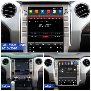 หน้าจอเครื่องเล่นมัลติมีเดียวิดีโอ Android 15 สำหรับ Toyota Tundra 2015-2020 สเตอริโอ 12.1 นิ้ว วิทยุติดรถยนต์ GPS Navi Carplay Head Unit - Product Image 3