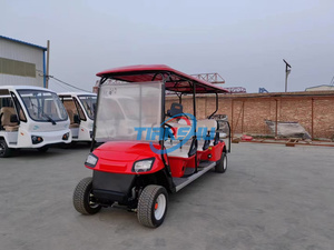 Goif Buggy 4 + 2 CHỖ NGỒI Câu lạc bộ mới giỏ hàng sản phẩm tốt điện nâng lên ATV/UTV Bộ Phận & phụ kiện CE Câu lạc bộ điện Golf Buggy - Product Image 6