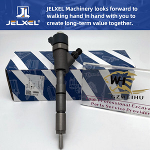 Inyector de Combustible Common Rail JELXEL para Excavadoras, Inyector <span class=keywords><strong>Bosch</strong></span> 0445110307 6271113100 4941109 para Motor Komatsu 4D95 - Product Image 1