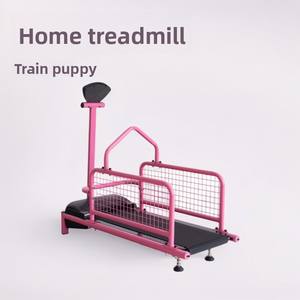 Tapis roulant rose pour animaux de compagnie, tapis roulant d'entraînement à domicile pour chiens, tapis roulant pour animaux de petite et moyenne taille - Product Image 1