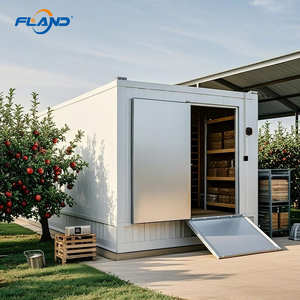 Fland 2025 NSF giấy chứng nhận mini lạnh phòng lưu trữ thực phẩm lưu trữ phòng lạnh đi bộ mát Tủ đông với năng lượng mặt trời thịt cá - Product Image 3