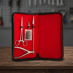 Professional Stainless Steel <b>Ear</b> <b>Piercing</b> <b>Kit</b> with Tools & Studs-Personal Care Accessory - Product Image 3