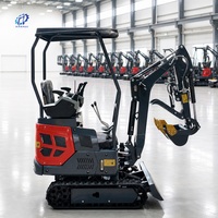Mini-excavatrice 1,5 tonne, 2 tonnes, 3,5 tonnes, micro-excavatrice, moteur Kubota, EPA EURO 5, livraison gratuite