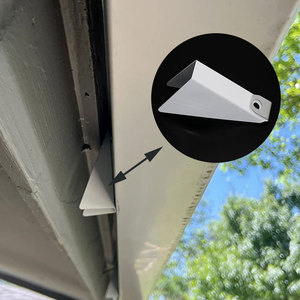 Phụ kiện hợp kim nhôm nêm kiểu k-hiện đại cho các tính năng chống ăn mòn của tòa nhà văn phòng - Product Image 3