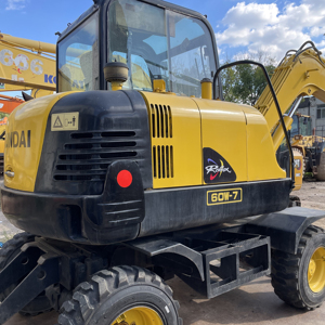 Hot Sale Used Hyundai 60W-7 Mini Crawler Excavator 6 Ton Hydraulic Hammer with PLC Parker Pump & Bearing 2022 <b>Model</b> - Product Image 1