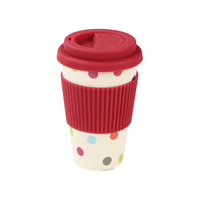 Tasse à café cool et moderne en fibre de bambou, avec couvercle, Logo personnalisable, bon marché, couleurs écologiques, pour voyage, vente en gros