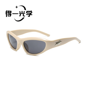 Gafas de Sol Estilo Retro Cyberpunk Y2K, Protección UV400, Anti Luz Azul, para Deportes al Aire Libre, Ciclismo, Protección Solar - Product Image 4