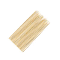 Brochettes en bambou rondes jetables personnalisées pour barbecue 3,0 mm * 15 cm