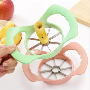 Outil multifonctionnel en paille de blé et PP pour couper les fruits, diviser les pommes, retirer le cœur des fruits, Zenidoo, cuisine à domicile - Product Image 6
