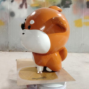 ประติมากรรมการ์ตูนรูปสัตว์ทำจากไฟเบอร์กลาสสำหรับตั้งพื้นกลางแจ้ง - Product Image 2