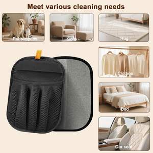 Gant réutilisable pour enlever les poils d'animaux pour chats et chiens Brosse électrostatique à cinq doigts pour les poils d'animaux pour la <span class=keywords><strong>lessive</strong></span>, <span class=keywords><strong>le</strong></span> canapé, la moquette, <span class=keywords><strong>le</strong></span> siège de voiture - Product Image 4