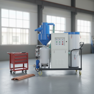 Sablageur automatique Sanxin avec plateau tournant pour équipement de pulvérisation, revêtement métallique, puissance 15W, garantie 1 an - Product Image 1