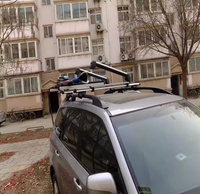 Porte-ski antivol verrouillable pour toit de voiture, porte-ski verrouillable pour SUV, barre transversale