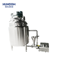 600 litres mayonnaise homogénéisateur émulsifiant réservoir de mélange pour sauce tomate, pâte, confiture