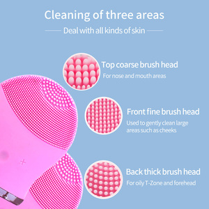 Limpiador Facial Portátil con 10 Ajustes de Intensidad, Silicona de Grado Alimenticio, Limpieza Profunda de Poros, Resistente al Agua IPX7, Dispositivo de Belleza para el Cuidado de la Piel - Product Image 5