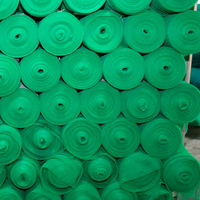 Filet d'ombrage vert en HDPE tissé pour serres agricoles, protection des cultures contre les UV et effet rafraîchissant