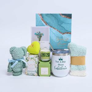 2025 Relaxing Spa Birthday Gift Box Set for Woman Mom Wife Sister Best Friend Customized Get Well Soon Gift Set for Her - Product Image 1