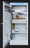Double alimentation interrupteur automatique 2P ménage 63A100 triphasé 4P boîte de distribution complète armoire de commande 250A630A