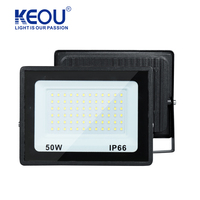KEOU Haute puissance en verre IP66 étanche 50W projecteur extérieur