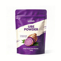 Poudre d'extrait d'igname naturelle OEM, marque privée, poudre d'ube violette pour applications alimentaires