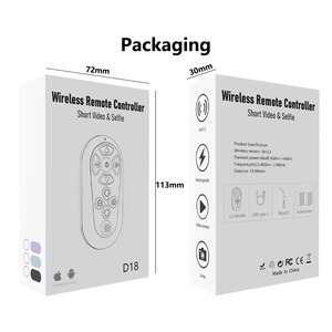Control Remoto para Teléfono Inteligente para Desplazamiento de Videos en TikTok, Disparo de Cámara, Cambio de Página, Control Remoto Inalámbrico para Teléfono - Product Image 5