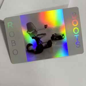Tarjetas de Visita de PVC Personalizadas, Impresión Láser Holográfica Arcoíris, Impresión Offset con Logotipo Personalizado, Gran Venta - Product Image 4