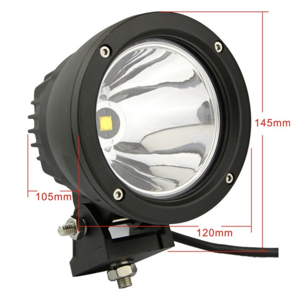 5 Inch Round Pods Led Driving Light White 9-32V 25W Atv Offroad Truck Vehicle Spotlight Car Led Work Lamps