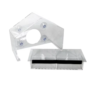 Portable Non-Slip Suction Cup Breathable Transparent Acrylic Window Bird Feeder Bird <strong>Cage</strong> Pet <strong>Cat</strong> <strong>Cage</strong> - Product Image 6