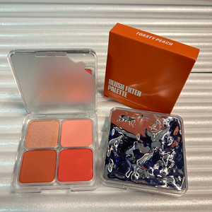 Professionelle Kosmetik Gepresste Make-up Rouge-Palette Langanhaltend Vegan Private Label Creme-Rouge-Palette - Product Image 3
