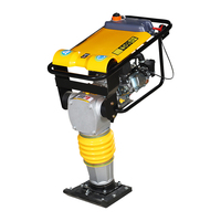 Pilon vibratoire robuste de 70 kg pour le compactage du sol et les fondations
