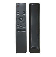 Télécommande universelle sans fil pour Samsung Smart TV Clavier ABS à code fixe avec batterie AAA Portée de 10m Fonctions vocales et bleues