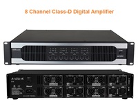 Güç sınıfı Td 1000 Watt Dj hoparlörler hibrid amplifikatör profesyonel